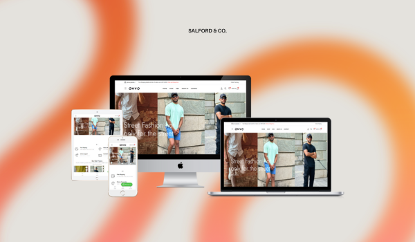 ONVO Clothing E-commerce Website