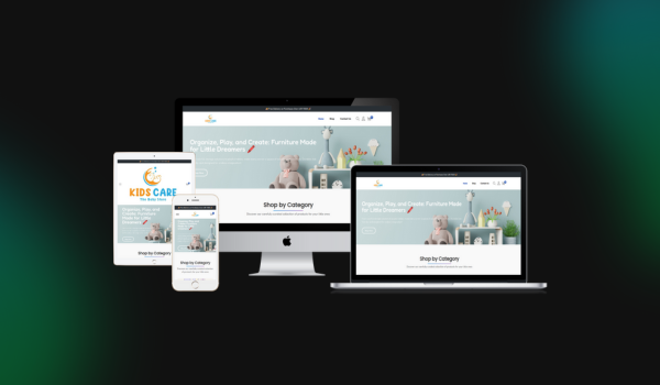 Kids Care E-commerce Website